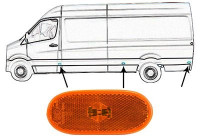 Side Marker Light 5862917 Van Wezel