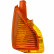 Side turn signal for outside mirror left -86 WITHOUT BULB HOLDERS. 1844903 Van Wezel, Thumbnail 2