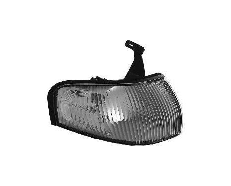 Turn signal right front 3/4 P WHITE GLASS 2730906 Van Wezel, Image 3