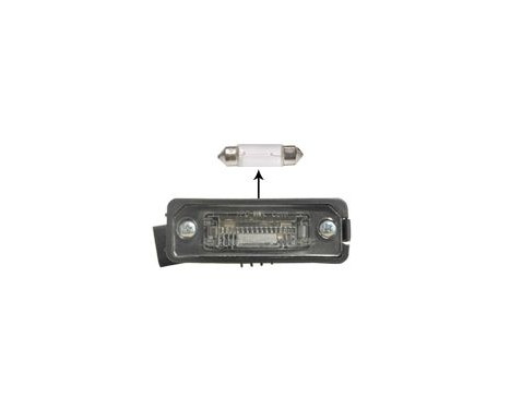Licence Plate Light 5839920 Van Wezel