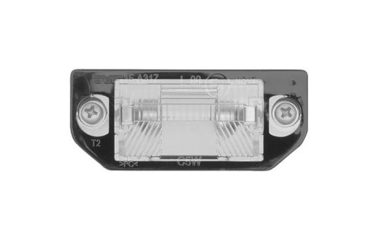 License plate lamp
