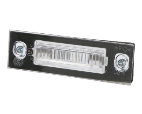 License plate lamp