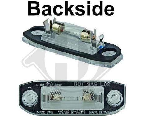 License plate lamp, Image 3