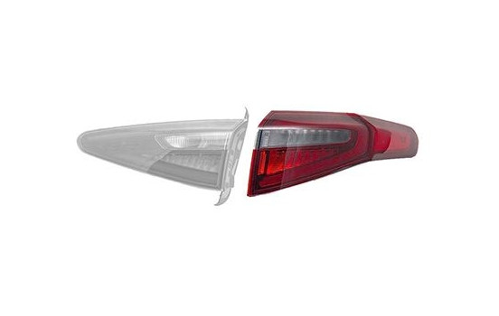 Combination Rearlight 0125922 Van Wezel