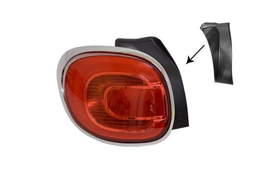 Combination Rearlight 1609925 Van Wezel