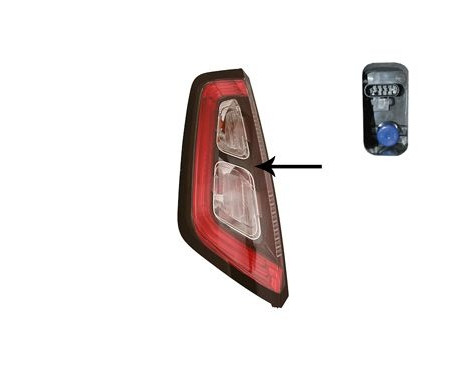 Combination Rearlight 1619923 Van Wezel