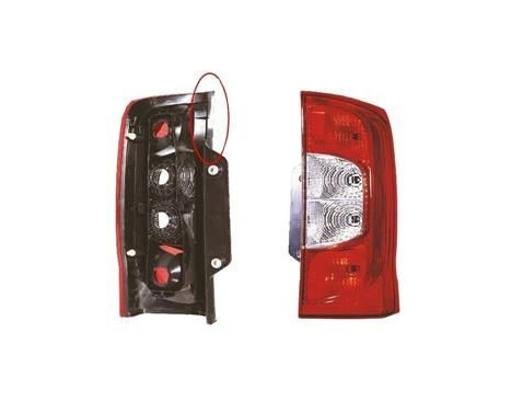 Combination Rearlight 1748932 Van Wezel, Image 2