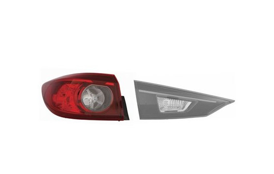 Combination Rearlight 2744931 Van Wezel