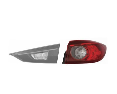 Combination Rearlight 2744932 Van Wezel
