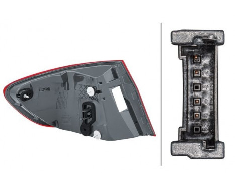 Combination Rearlight 2SD 010 234-101 Hella, Image 3