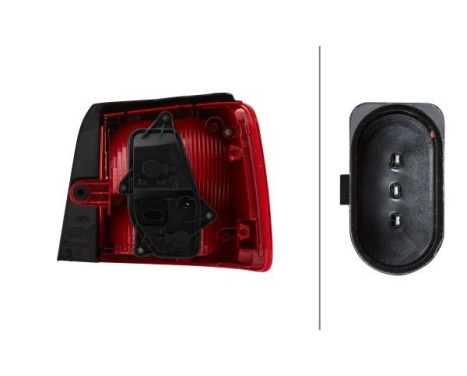 Combination Rearlight 2SD 010 468-091 Hella, Image 3