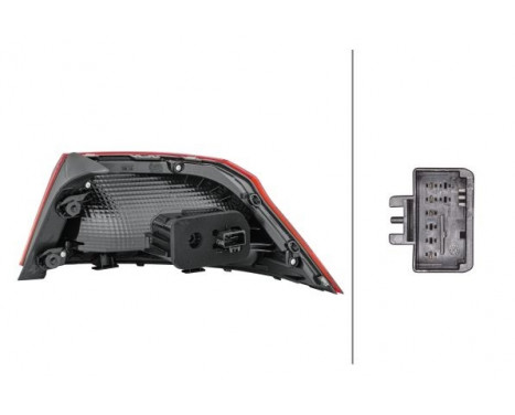 Combination Rearlight 2SD 011 881-051 Hella, Image 2