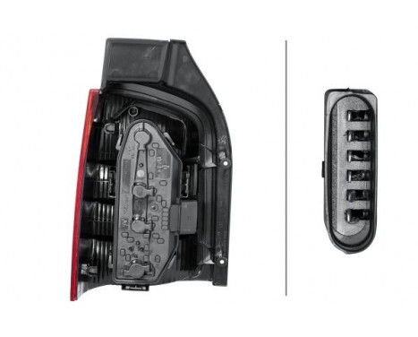Combination Rearlight 2SK 008 579-121 Hella, Image 3