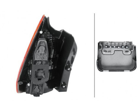 Combination Rearlight 2SK 008 659-121 Hella, Image 3