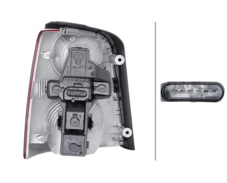 Combination Rearlight 2SK 009 477-061 Hella, Image 3