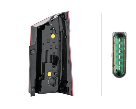 Combination Rearlight 2SK 011 581-211 Hella, Image 2