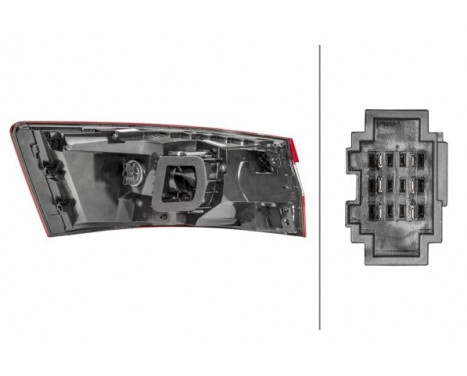 Combination Rearlight 2SK 354 832-031 Hella, Image 2
