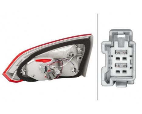 Combination Rearlight 2TP 354 995-131 Hella, Image 3