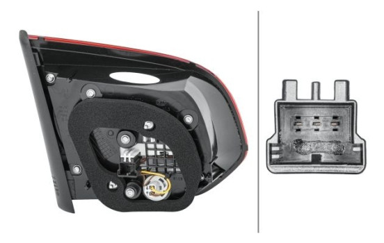 Combination Rearlight 2TZ 010 409-141 Hella, Image 3