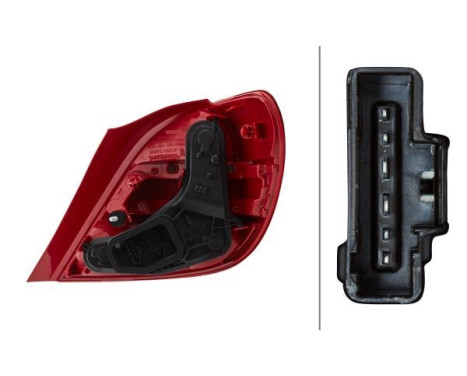 Combination Rearlight 2VA 354 673-011 Hella, Image 3