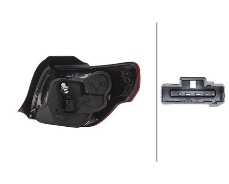 Combination Rearlight 2VA 354 675-011 Hella, Image 2
