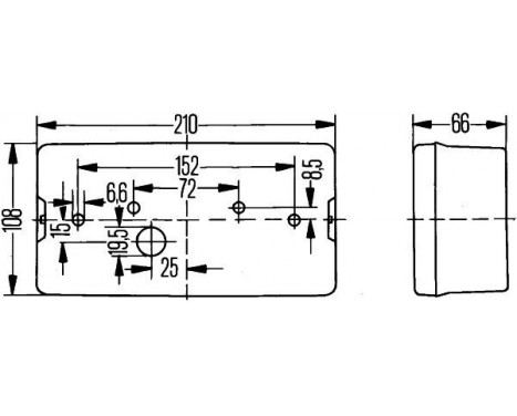 Combination Rearlight 2VP 006 040-127 Hella, Image 2