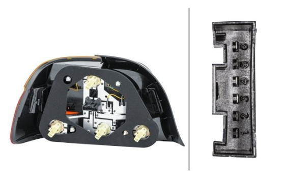 Combination Rearlight 2VP 008 272-241 Hella, Image 3