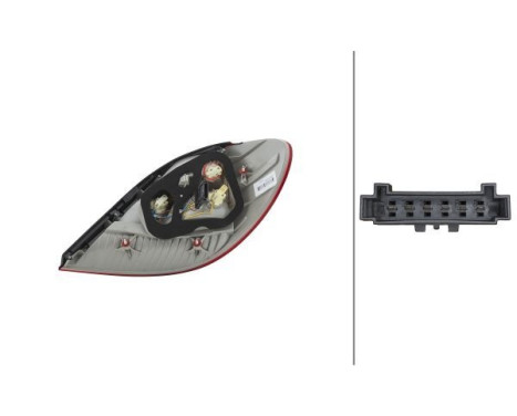 Combination Rearlight 2VP 008 427-091 Hella, Image 3