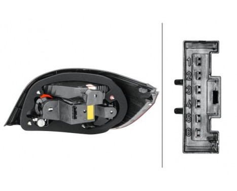 Combination Rearlight 2VP 008 679-111 Hella, Image 3