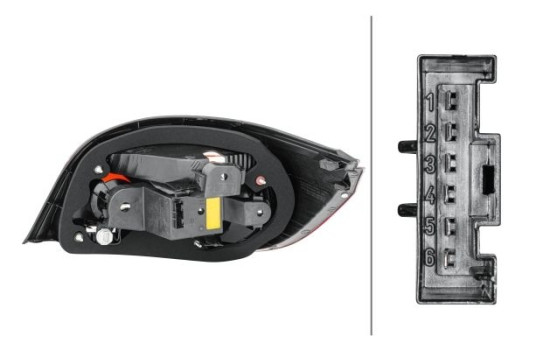 Combination Rearlight 2VP 008 679-111 Hella, Image 3