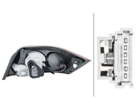 Combination Rearlight 2VP 008 736-111 Hella, Image 3