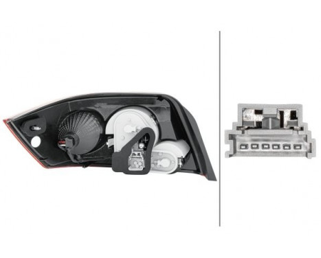 Combination Rearlight 2VP 008 736-121 Hella, Image 3