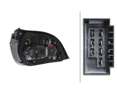 Combination Rearlight 2VP 009 425-121 Hella, Image 3