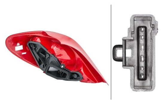 Combination Rearlight 2VP 354 038-021 Hella, Image 3