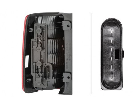 Combination Rearlight 2VP 354 043-021 Hella, Image 3