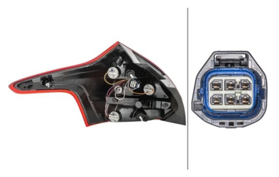 Combination Rearlight 2VP 354 995-061 Hella, Image 3