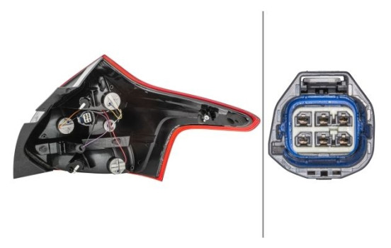 Combination Rearlight 2VP 354 995-071 Hella, Image 3