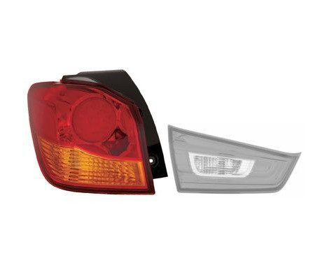Combination Rearlight 3201931 Van Wezel