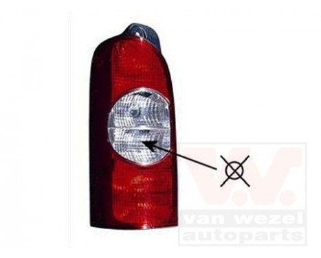 Combination Rearlight 4387933 Van Wezel, Image 2