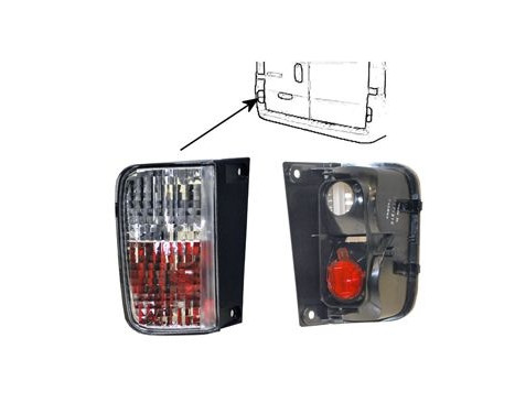 Combination Rearlight 4395929 Van Wezel