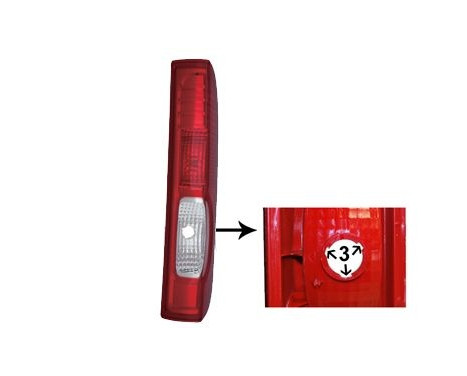 Combination Rearlight 4395934 Van Wezel