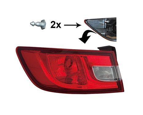 Combination Rearlight 4420931 Van Wezel