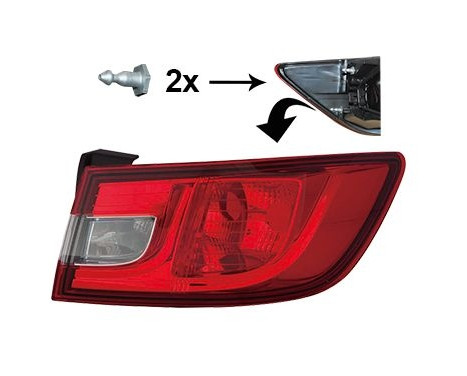 Combination Rearlight 4420932 Van Wezel
