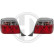 Combination Rearlight Set HD Tuning 1213694 Diederichs, Thumbnail 2