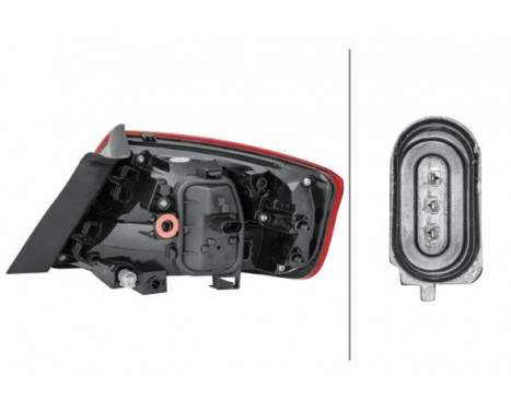 Combination Tail Light 2SD 012 838-031 Hella, Image 2