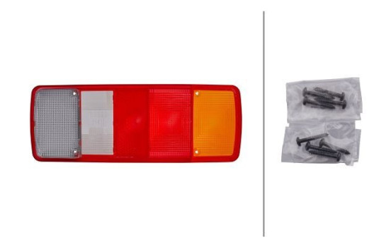 Hella lamp glass for taillight 9EL 122 689-051, Image 4