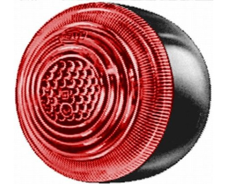 Hella lamp glass for taillight 9EL 132 404-001