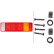 Hella lamp glass for taillight 9EL 152 889-001, Thumbnail 2