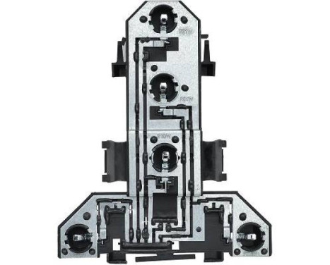 Lamp base, rear light 2213196 Diederichs