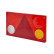Lens for rear light 9EL 340 203-001 Hella